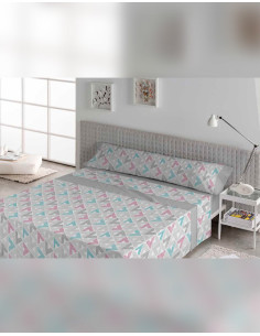 Sábanas Karamelo ANTIA GRIS 2